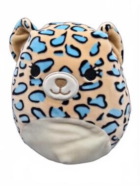 Squishmallows Blue Leopard Plush Stuffed
